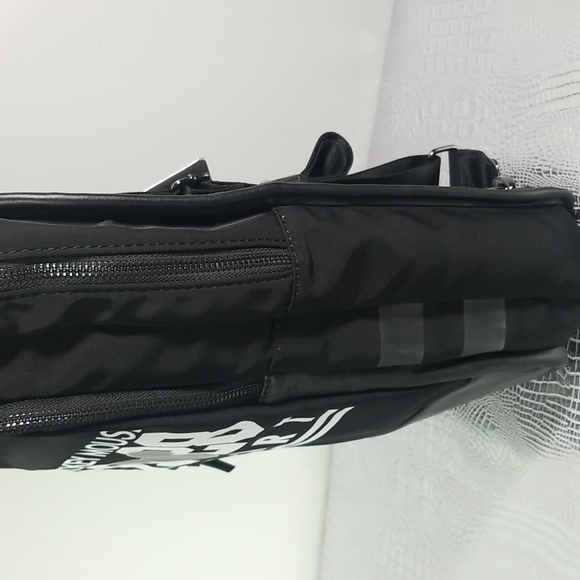 DISNEY BLACK NYLON ONE SIDE BACKPACK/ BAG - Picture 5 of 8